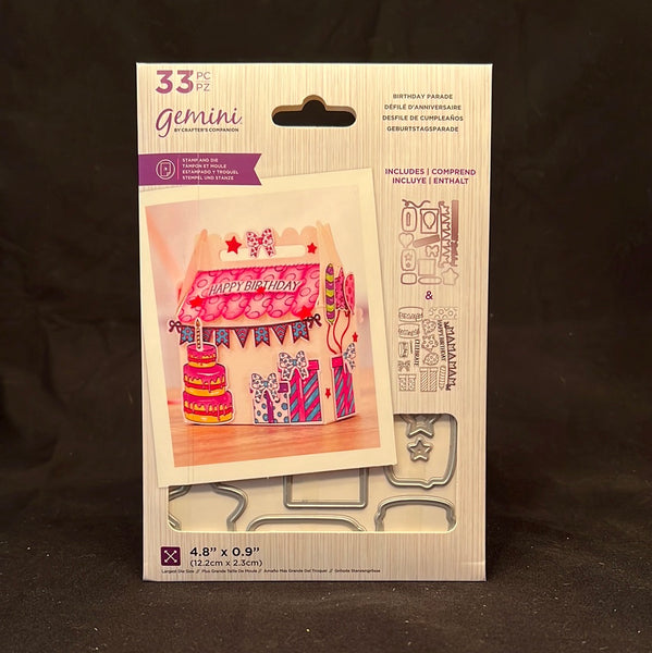 Crafter’s Companion Birthday Milk Carton Accessory Kit S55