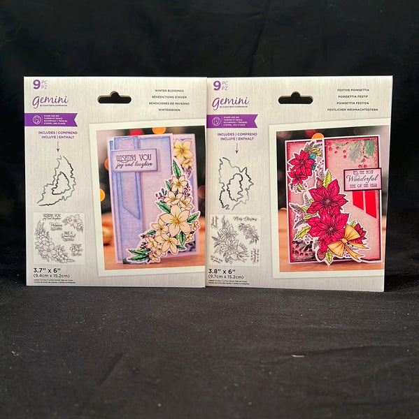 Crafter’s Companion Festive Floral Stamp and Dies S41
