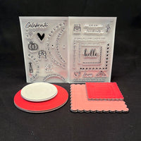 Kingston Stamp and Chipboard Set G2