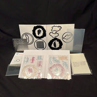 Diamond Press Rustic Wreath Shaker Dies and Stamps G10