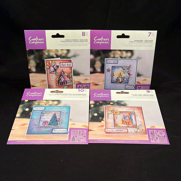 Crafter’s Companion Mini Collage Stamp Sets S1