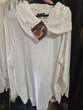 IMAN 4X 2pc Sweater wear with or without the scarf that is included